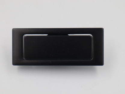 PUSH LOCK SQUARE FRAME - BLACK