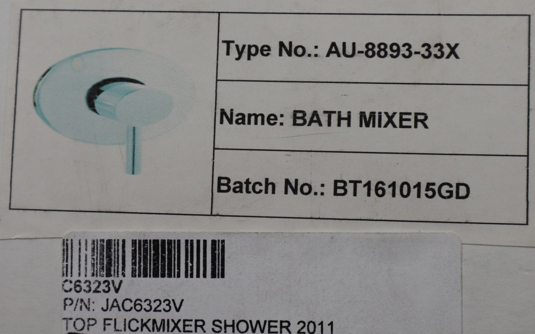 TAP FLICKMIXER SHOWER 2011 CHROME