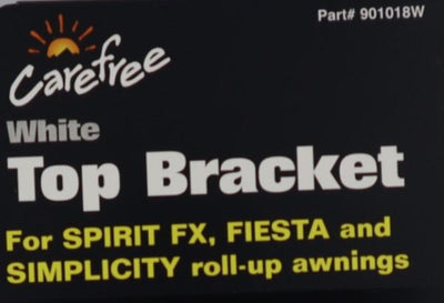 Carefree White Top Bracket. 901018W