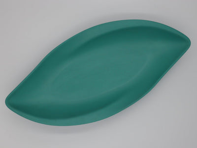 BAMBOO LEAF PLATTER - GREEN 40CM