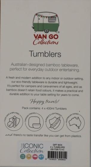 Bamboo Tableware Gift Box | Tumbler | Iconic Collection | Signature