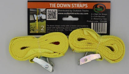 TIE DOWN STRAPS (SET OF 2)