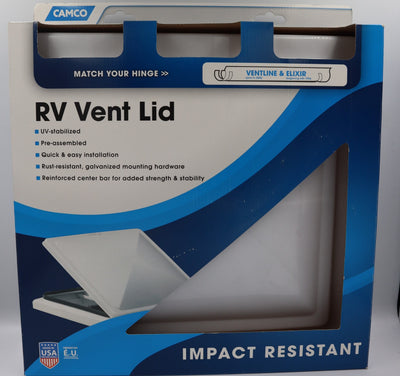 Ventline Hatch 14X14 White Lid Only T/S Old Metal Clip Connection. 40155