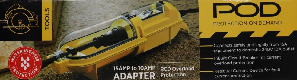 POD 15 Amp to 10 Amp Adapter. RVPOD
